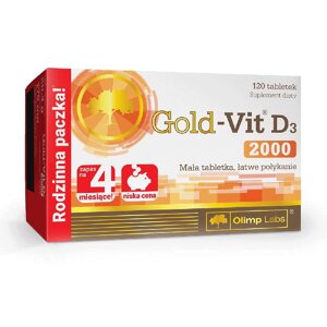 Вітаміни та мінерали Olimp Gold-Vit D3 2000, 120 таблеток