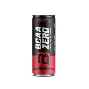 Амінокислота BCAA BioTech BCAA Zero Amino Energy Drink, 330 мл Малина-лайм