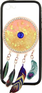 Чехол-накладка TOTO TPU Case Decorative Stones IPhone 5/5S/SE Dreamcatcher Black