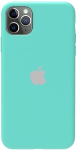 Чехол-накладка TOTO Silicone Full Protection Case Apple iPhone 11 Pro Max Ice Blue