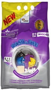 Порошок для прання універсальний жасмин та лаванда з марсельським милом Wash Free 140906 4.1 кг