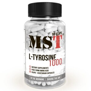 Амінокислота MST L-Tyrosine 1000, 90 вегакапсул