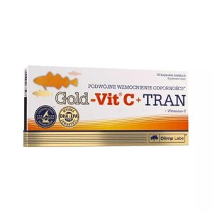 Вітаміни та мінерали Olimp Gold-Vit C + Tran, 30 капсул