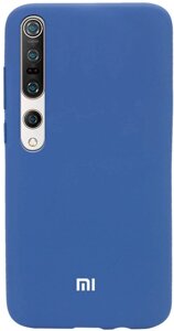 Чехол-накладка TOTO Silicone Full Protection Case Xiaomi Mi 10/Mi 10 Pro Navy Blue