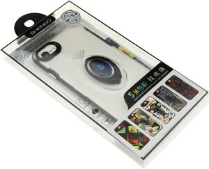 Бампер SHENGO SG185 Soft TPU+PC 5 Papers inside Kickstand Cover iPhone 7/8/SE 2020 Mix