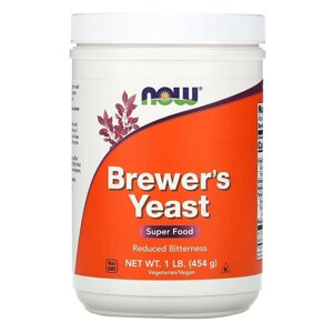 Натуральна добавка NOW Brewer's Yeast Super Food, 454 грам