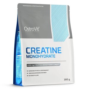 Креатин OstroVit Creatine Monohydrate 300 грам Вишня