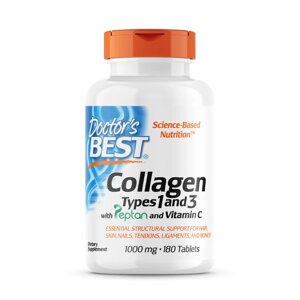 Препарат для суглобів і зв'язок Doctor's Best Collagen Types 13 1000 mg, 180 таблеток