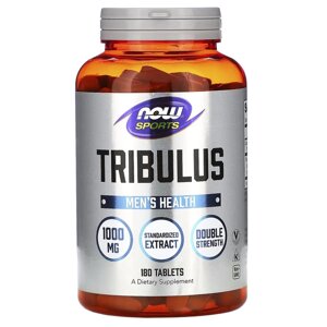 Стимулятор тестостерону NOW Tribulus 1000 mg, 180 таблеток