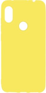 Чехол-накладка TOTO 1mm Matt TPU Case Xiaomi Redmi Note 6 Pro Yellow
