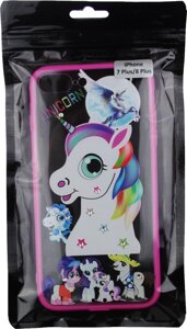 Чехол-накладка TOTO TPU Сartoon Network Case IPhone 7 Plus /8 Plus Pink Unicorn