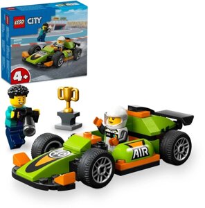Конструктор ігровий Зелений автомобіль для гонок 60399 56 деталей