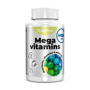 Вітаміни та мінерали Quamtrax Mega Vitamins for Men 40+, 60 таблеток