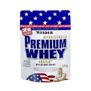 Протеїн Weider Premium Whey Protein, 500 грам Ваніль-карамель