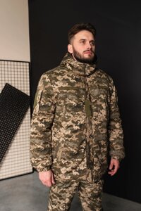 Куртка-бушлат військова чоловіча тактична ЗСУ Піксель 8727 48 розмір