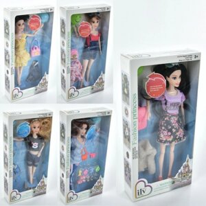 Лялька ігрова в наборі TK1057-1-2-4-5 28 см