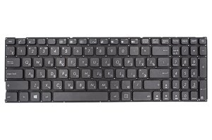Клавiатура для ноутбука ASUS X541 series чорний, без фрейма
