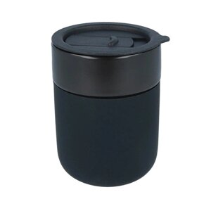 Кухоль з кришкою для кави Cute Travel Mugs 295-Black 295 мл чорний