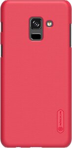 Чехол-накладка Nillkin Super Frosted Shield Samsung Galaxy A8 2018 SM-A530 Red