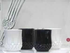 Набір склянок Luminarc Black White Longchamp Folies D6578 4 шт 320 мл