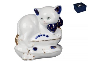 Статуетка декоративна Lefard Котик на подушках 101-602 10 см