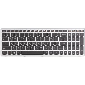 Клавіатура для ноутбука LENOVO Ideapad U510, Z710 чорний, чорний фрейм