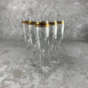 Набір келихів для шампанського Rona Lucia 2227/14143/88/160 160 мл 6 шт