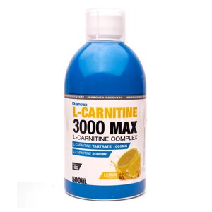 Жироспалювач Quamtrax L-Carnitine 3000 Max, 500 мл Апельсин