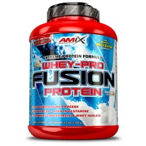 Протеїн Amix Nutrition Whey Pro Fusion, 2.3 кг Шоколад-арахіс-карамель