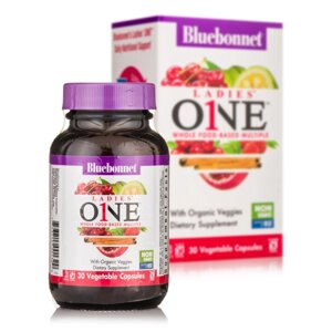 Вітаміни та мінерали Bluebonnet Nutrition Ladies ONE, 30 вегакапсул