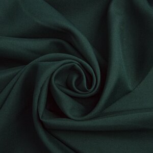Тканина костюмна габардин темно зелена