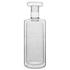 Пляшка для води із подвійними стінками Luigi Bormioli Thermic Glass A-10092-G-06021990 0.75 л