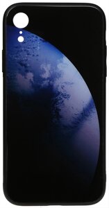 Чехол-накладка TOTO Print Glass Space Case Apple iPhone XR Dark Blue