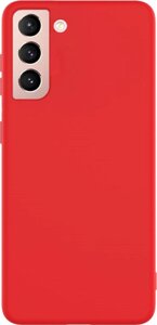 Чехол-накладка TOTO 1mm Matt TPU Case Samsung Galaxy S21+ Red
