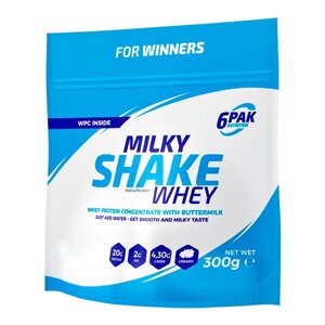 Протеїн 6PAK Nutrition Milky Shake Whey, 300 грам Фісташкове морозиво