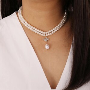 Жіноче намисто перлини код 2282