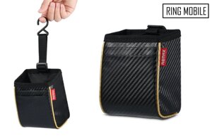 Автомобільний тримач Remax Car Seat Storage Bag CS-02 black carbon
