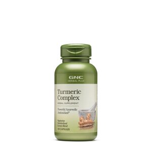 Натуральна добавка GNC Herbal Plus Turmeric Complex, 100 капсул