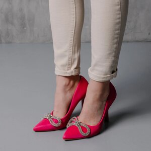 Жіночі туфлі Fashion Bow 3995 40 розмір 25,5 см Рожевий
