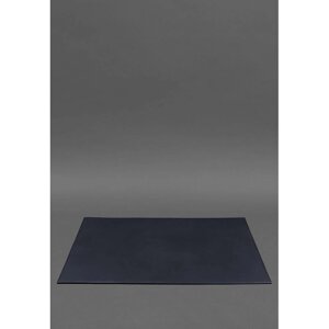 Накладка на стіл керівника - Шкіряний бювар 1.0 Темно-синій