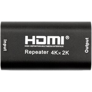HDMI-ретранслятор (підсилювач) PowerPlant 1.4V до 40 м, 4K/30hz (HDRE1)