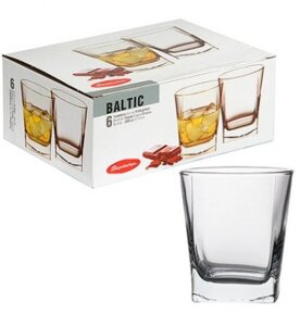 Набір склянок для віскі 6 шт 200 мл Baltic Carre Pasabahce PS-41280