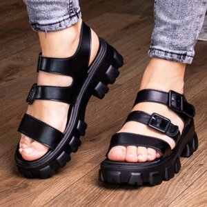 Жіночі сандалі Fashion Paloma 3019 38 розмір 24,5 см Чорний