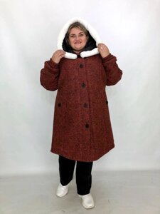 Пальто жіноче зимове до -15° "Фаворит" розміри 66-68; 70-72: 74-76