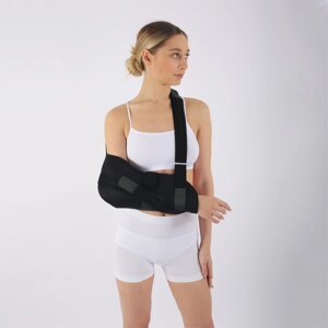 Бандаж косынка для поддержки руки при переломе, повязка на локтевой сустав Размер XL