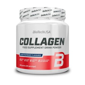 Препарат для суглобів і зв'язок BioTech Collagen, 300 грам - чорна малина