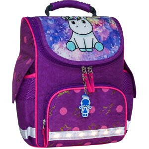 Рюкзак шкільний каркасний з ліхтариками Bagland Успіх 12 л фіолетовий 428 00551703