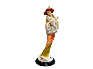 Фігурка декоративна Lefard Дама в капелюшку 50-186 40х17х15 см