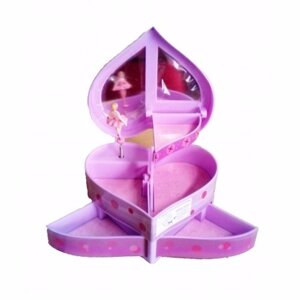 Скринька заводна дитяча BUF-517-D2 15 см фіолетова