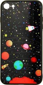 Чехол-накладка TOTO Glass Fashionable Case Apple iPhone 6 Plus/6S Plus Star Space